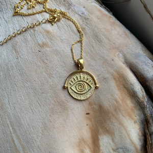 Tılsımlı Gümüş Göz Kolye